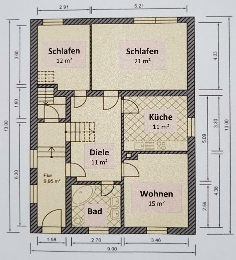 Ferienwohnung-Kormann Schkopau Eksteriør bilde